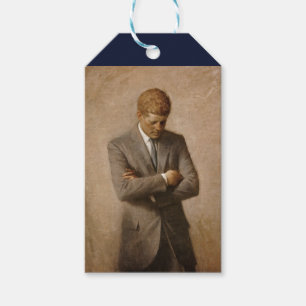 US-Präsident John Kennedy Porträt gemalt Geschenkanhänger