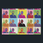 US-Präsident Obama Cool Moderner Pop Art. 36x24 Künstlicher Leinwanddruck<br><div class="desc">Pop Art Version von Obamas ersten Amtszeit Präsidentenportrait (2009). In einer im Februar 2009 von Harris Interactive für France 24 und die International Herald Tribune in der Western Europe und den USA durchgeführten Umfrage wurde Obama als der angesehenste und mächtigste Weltführer bewertet.</div>