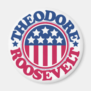 US-Präsident Theodore Roosevelt Magnet