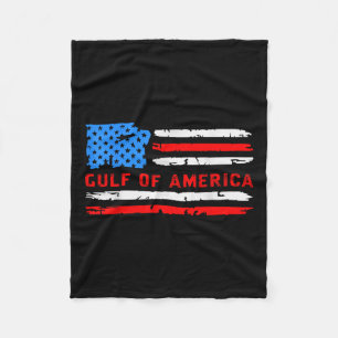 US-Präsident Trump im Golf von Amerika 2025 _5 Fleecedecke