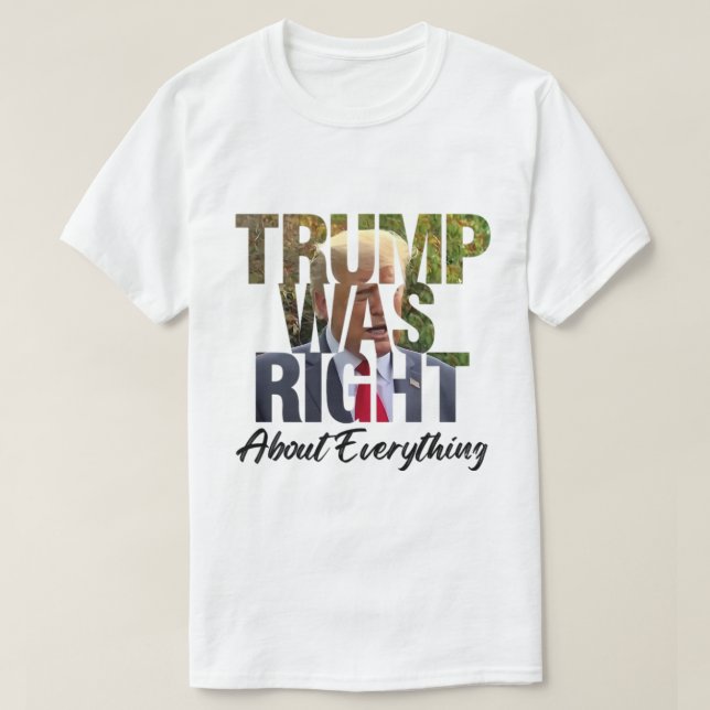 US-Präsident Trump T - Shirt Design 2024 (Design vorne)