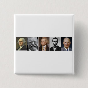 US-Präsidenten Button