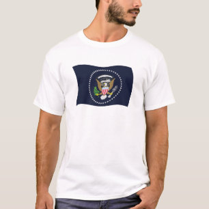 US-Präsidentensiegel-Flaggen-Shirt T-Shirt