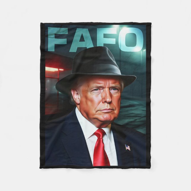 Us President Fafo  Fleecedecke (Vorderseite)