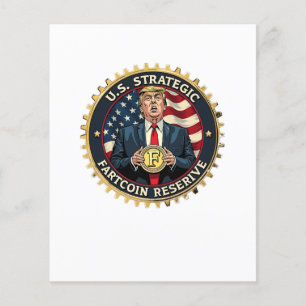 US-Reserve für strategische Fartcoins Crypto Trump Flyer