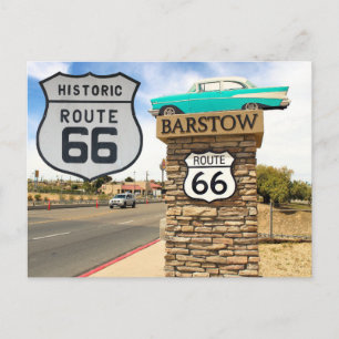 US Route 66 Reise-Fotokarte  Postkarte