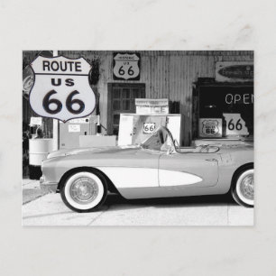 US Route 66 Reise-Fotokarte  Postkarte