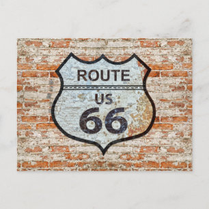 US-Route 66 Reise Postkarte