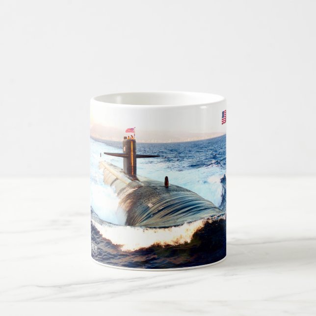 US-SCHNELLER ANGRIFF SUBMARINE - SSN-688 Tasse (Mittel)