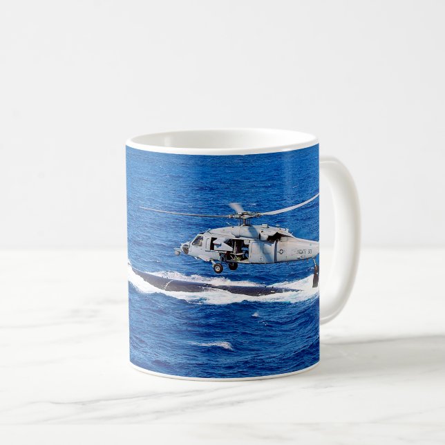 US-SCHNELLER ANGRIFF SUBMARINE - SSN-779-Tasse Kaffeetasse (VorderseiteRechts)