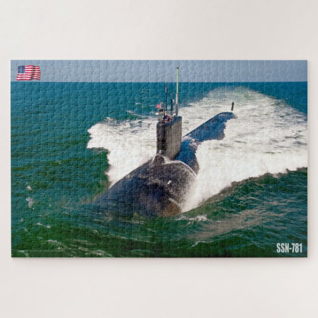 US-SCHNELLER ANGRIFF SUBMARINE - SSN-781 (20x30 IN (Horizontal)