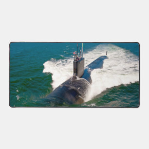 US-SCHNELLER ANGRIFF SUBMARINE - SSN SCHREIBTISCHUNTERLAGE