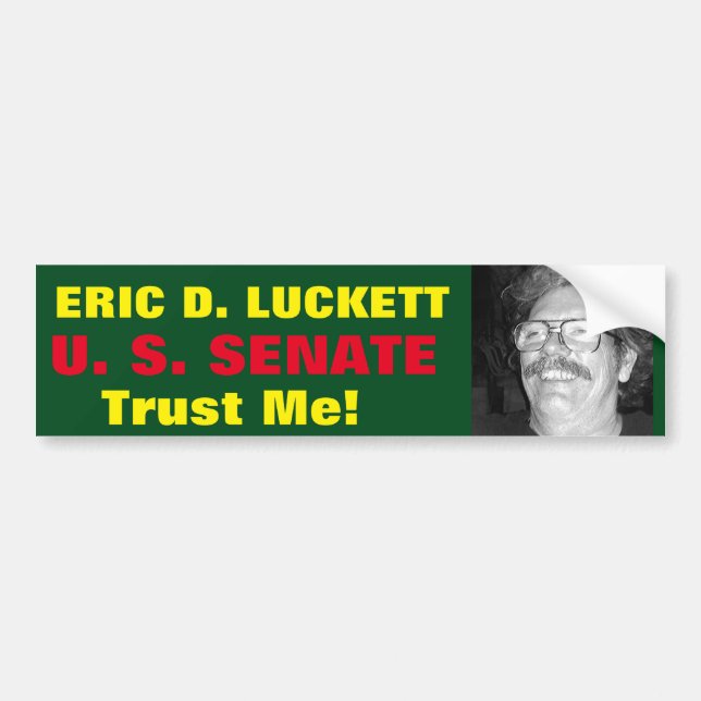 US-SENAT EDL121815 AUTOAUFKLEBER (Vorne)