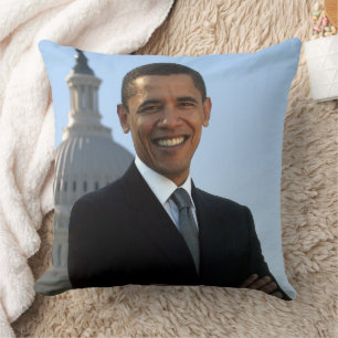 US-Senator, 44. US-Präsident Barack Obama Kissen