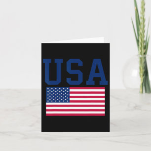 US-Shirt Frauen Männer Kinder amerikanische Flagge Karte