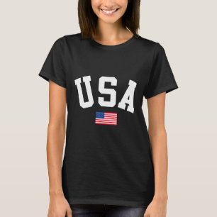 US-Shirt Männer Frauen Kinder amerikanische Flagge T-Shirt