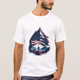 US-Soldatenwallpaper (T - Shirt) - Amerikanische F T-Shirt