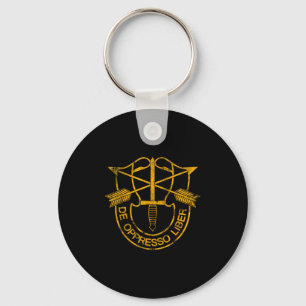 US Special Forces Veteran Logo Patriotic - De Oppr Schlüsselanhänger