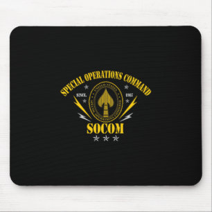 US Special Operations Command Socom Patriotic Vete Mousepad