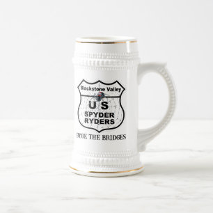 US Spyder Ryders Blackstone Valley RWF Stein Bierglas