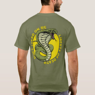 US Spyder Ryders - Don't Tread On Me Rücken T-Shirt