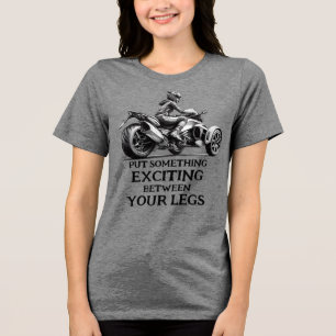 US Spyder Ryders - Etwas Aufregendes vorne Tri-Blend Shirt