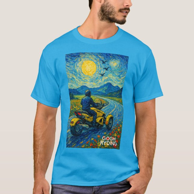 US Spyder Ryders - Gogh Ryde 01 T-Shirt (Vorderseite)
