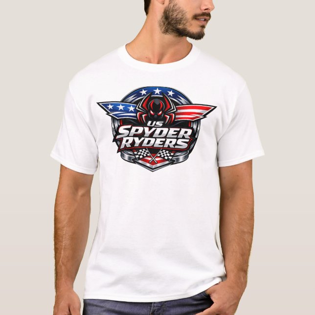 US Spyder Ryders - RWB T-Shirt (Vorderseite)