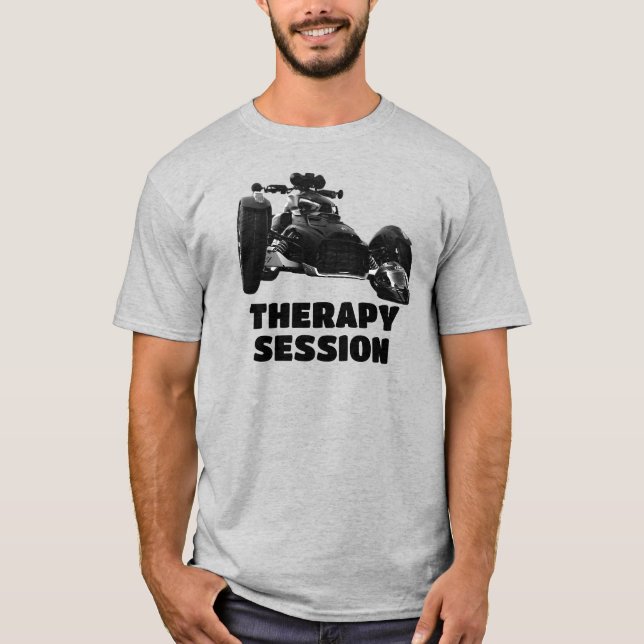 US Spyder Ryders - Therapy/Group Therapy T-Shirt (Vorderseite)