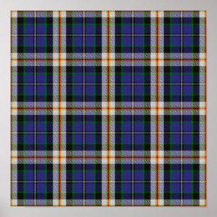 US-Staat Tartan - Iowa Dress - Digitaler Download Poster