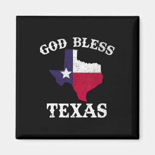 US-Staat Texas Flag Texan God Bless Texas Magnet