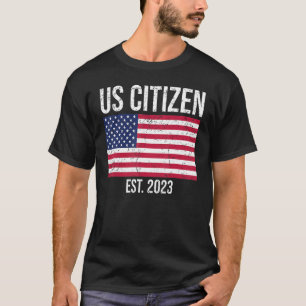 US-Staatsbürgerschaft Dekoration amerikanischer Bü T-Shirt