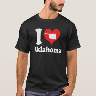 US Stolz Citizen America Liebe Staat I Heart Oklah T-Shirt