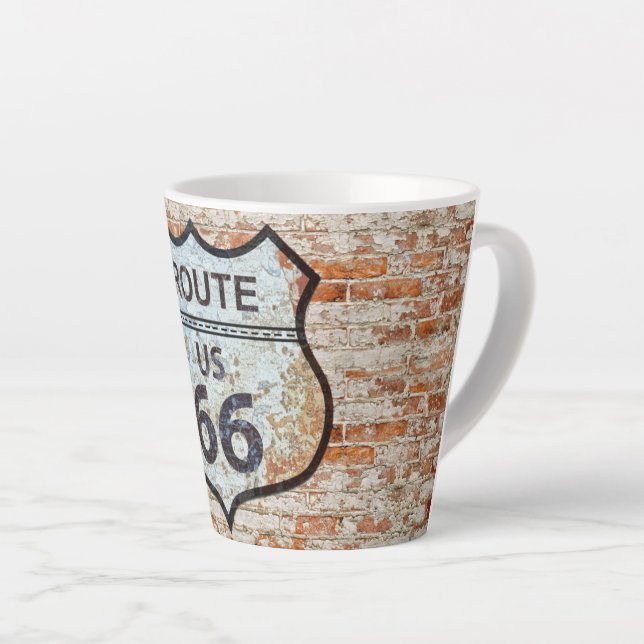 US-STRASSE 66 MILCHTASSE (Rechte Ecke)