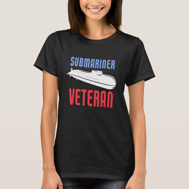 Us Submariner Veteran T-Shirt (Vorderseite)