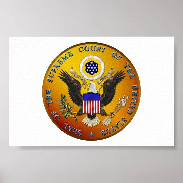 US supreme Court Poster (Vorne)