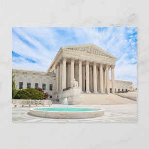 US supreme Court Postkarte