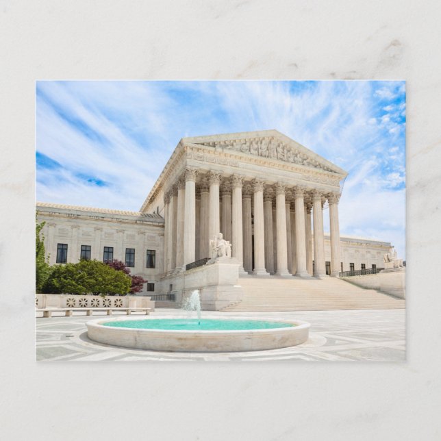 US supreme Court Postkarte (Vorderseite)