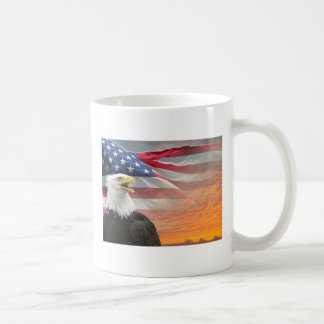 US-Tasse "Flag Eagle" Kaffeetasse