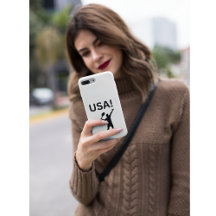 US-Tennisspieler mit Punkt als Ball