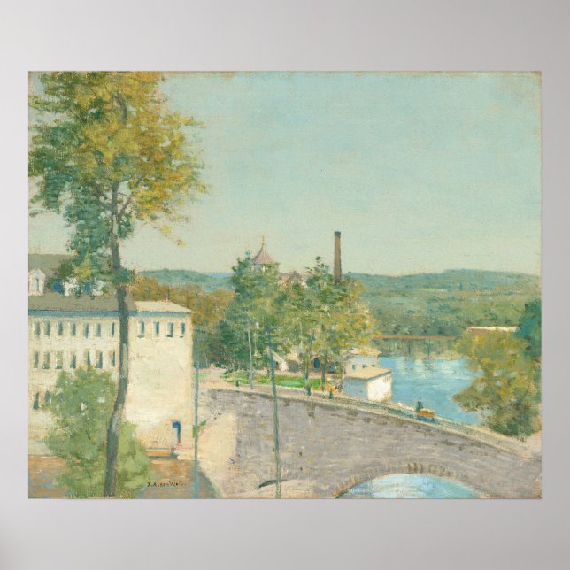 US Thread - Julian Alden Weir Fine Art Poster (Vorne)