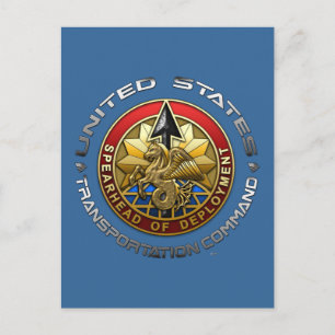 US-Transportkommando Postkarte