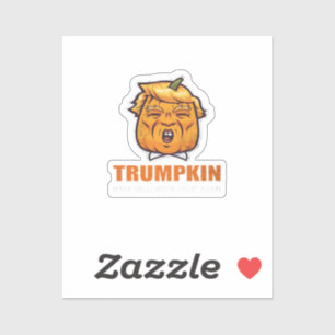 US Trumpkin macht Halloween wieder großartig Kostü Aufkleber