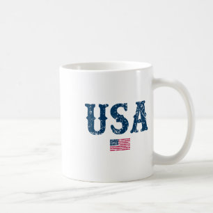US-USA - Amerikanische Flagge 4. Juli Kaffeetasse