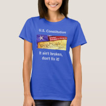 US-Verfassung (dunkler T - Shirt)