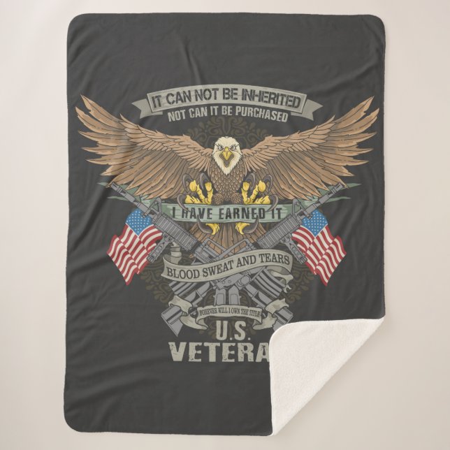 US-Veteran Sherpadecke (Vorderseite)