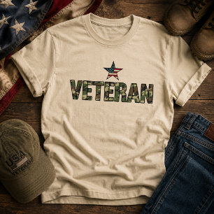 US-Veteran-Tarntext T-Shirt