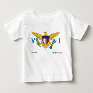US Virgin Islands Flag  Baby T-shirt