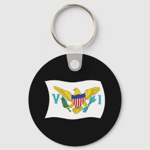 US-Virgin Islands Flag Schlüsselanhänger