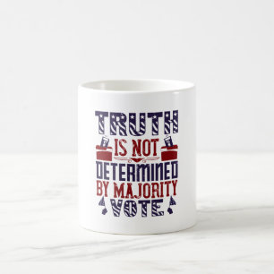 US-Wahlen - Die Wahrheit ist nicht bestimmt Kaffeetasse